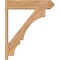 Ekena Millwork Balboa Arts & Crafts Smooth Outlooker, Western Red Cedar, 7 1/2"W x 32"D x 38"H OUT08X32X38BOA03SWR - alternate 2